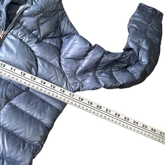 Lululemon Fluffin Awesome Down Puffer Jacket Women’s 4 Blue Hooded Full Zip READ - Picture 7 of 16